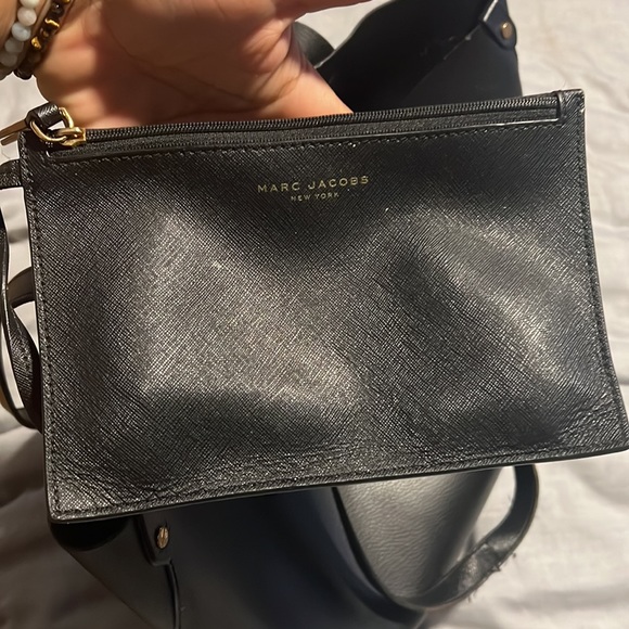 MARC JACOBS TOTE BLACK TOTE BAG - Picture 4 of 4